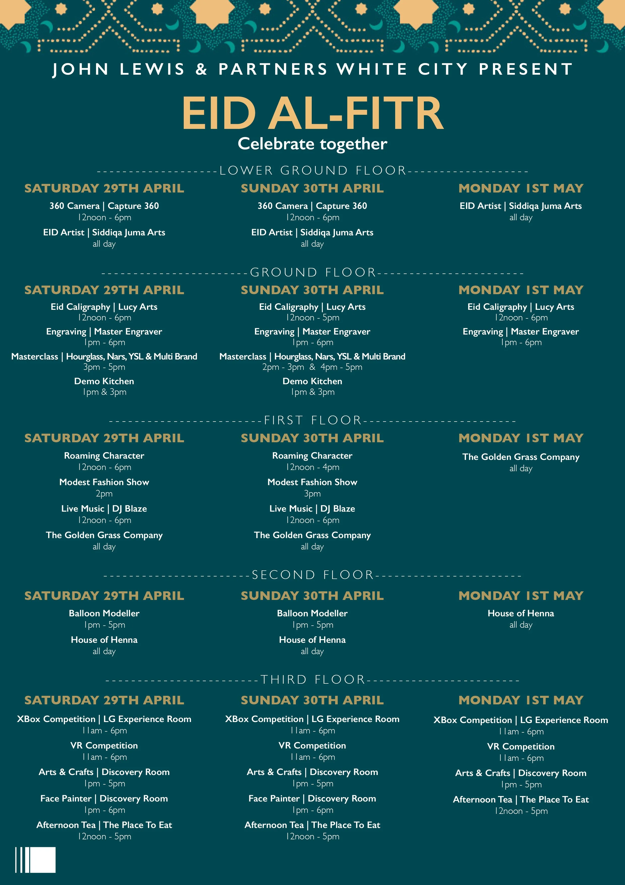 John Lewis at LEID 2023 — London EID at Westfield London, W12