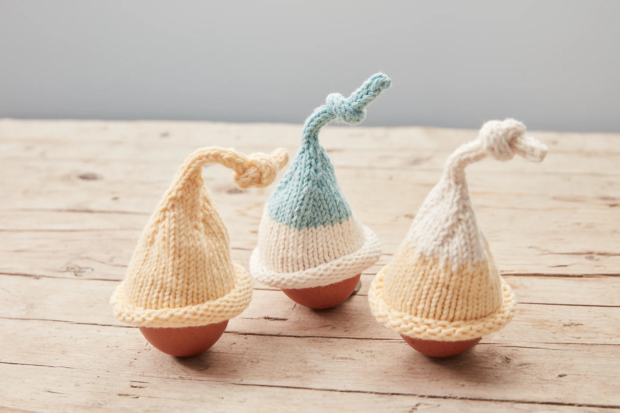 süße und super schnell gestrickte Eierwärmer für den Frühstückstisch nicht nur zu Ostern.