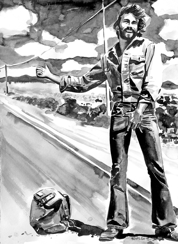 AL PARKER HITCHHIKING, IMAGINED