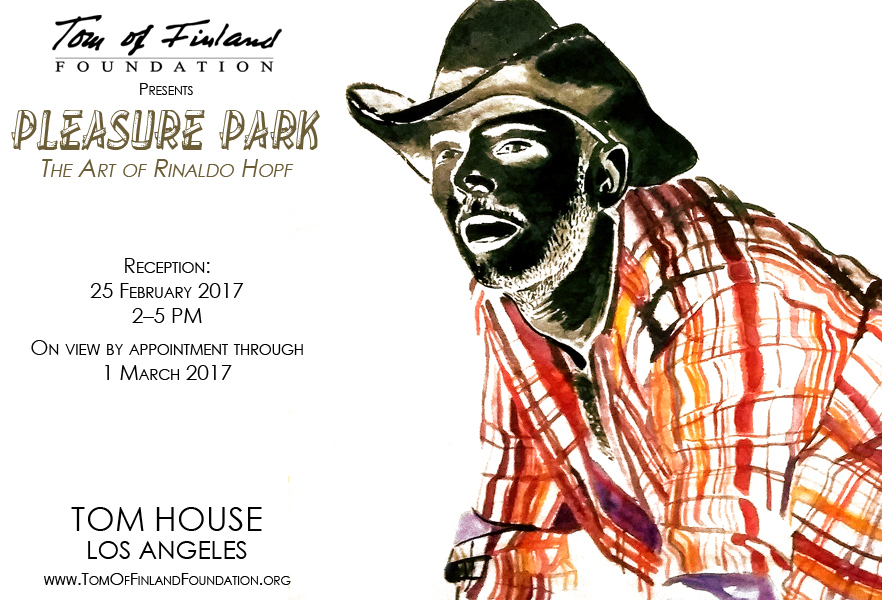 PLEASURE PARK EXHIBITION POSTER LOS ANGELES 2017