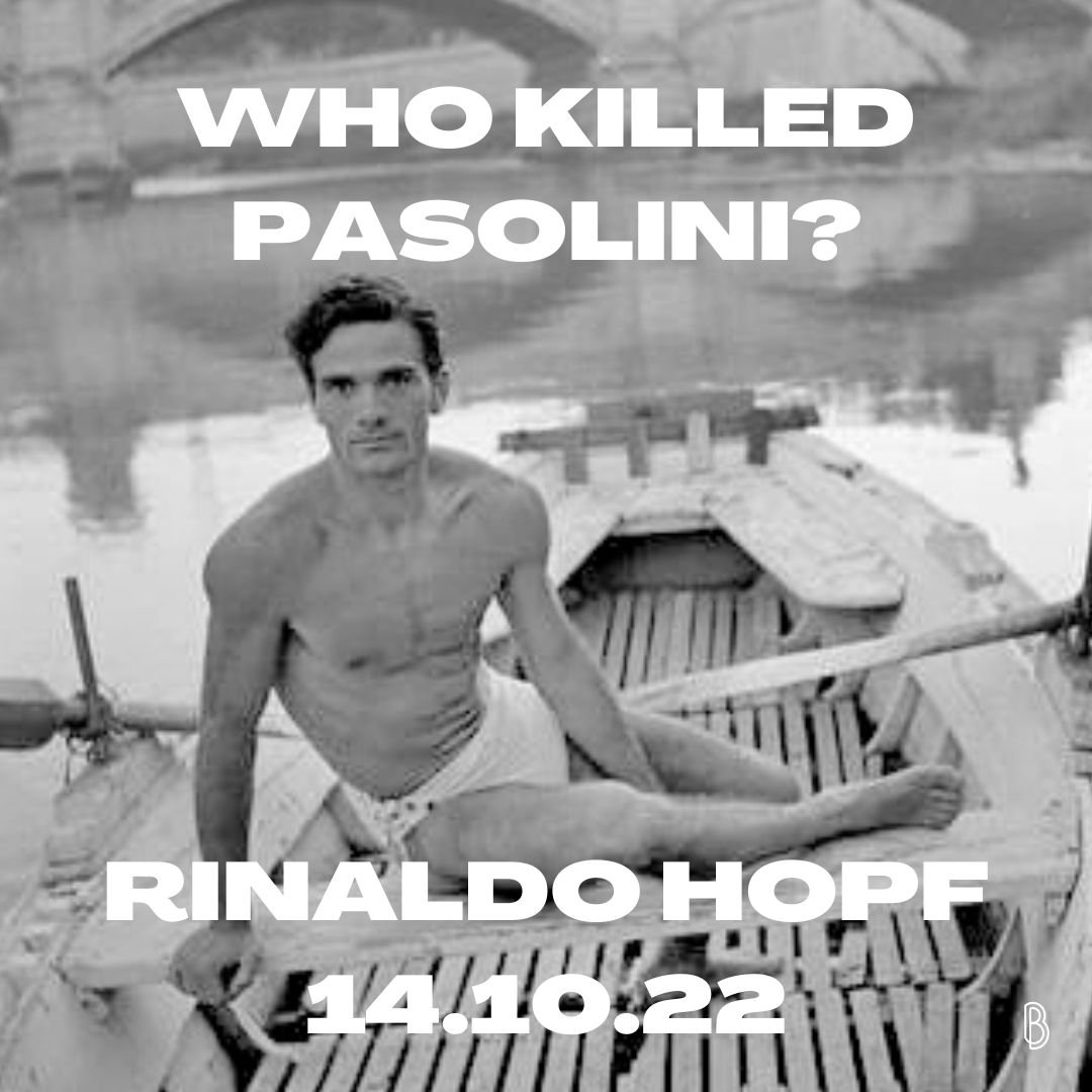 WHO KILLED PASOLINI?