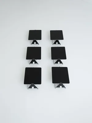Charlotte Perriand cp1 黒 60年代 ペリアン 2個セット Nicolai Hecht — Charlotte Perriand CP1 1960's