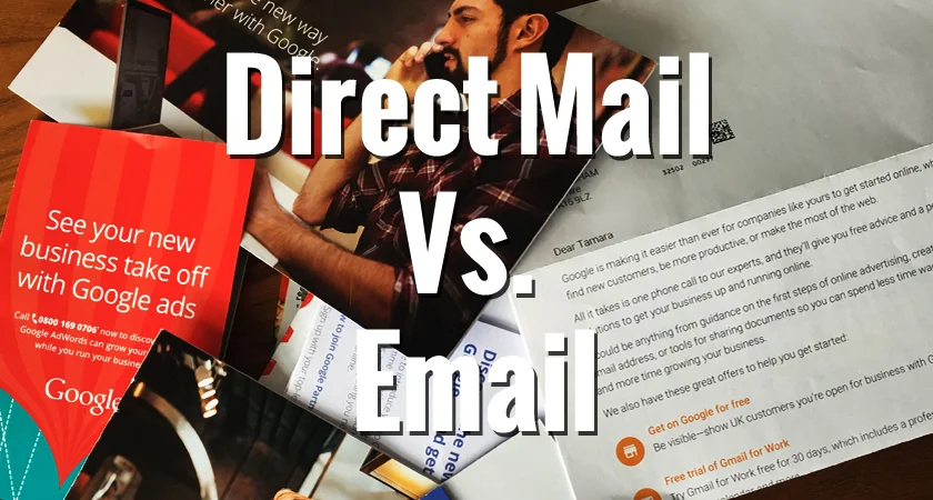 Direct Mail Vs. Email