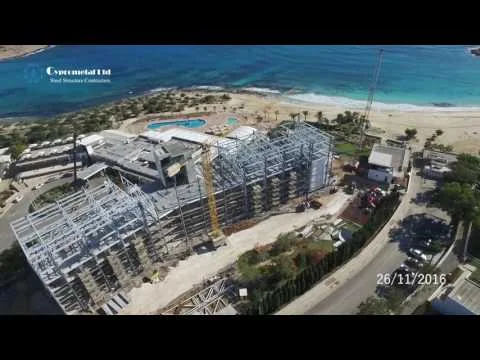 Cyprometal Ltd Steel Structure Contractors - Asterias Beach Hotel, Ayia Napa, Renovation