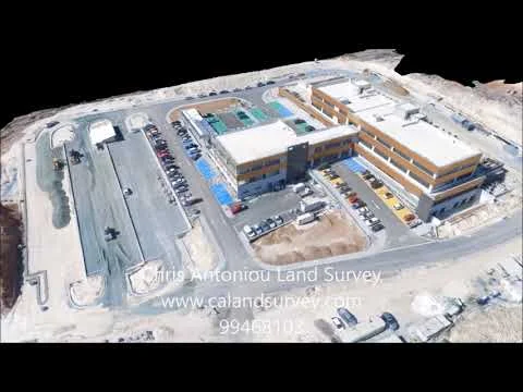 3d 360 spin model of progress at a local project in Limassol