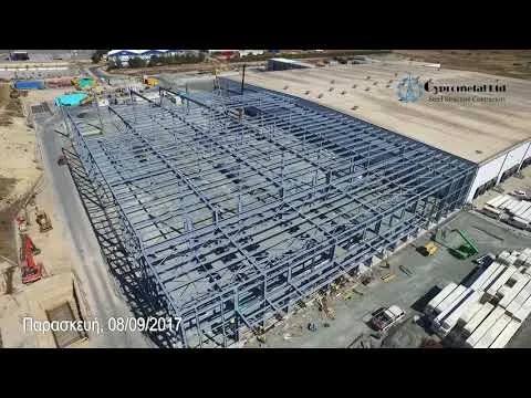 Cyprometal LTD - Extension of Existing Warehouse in Larnaca