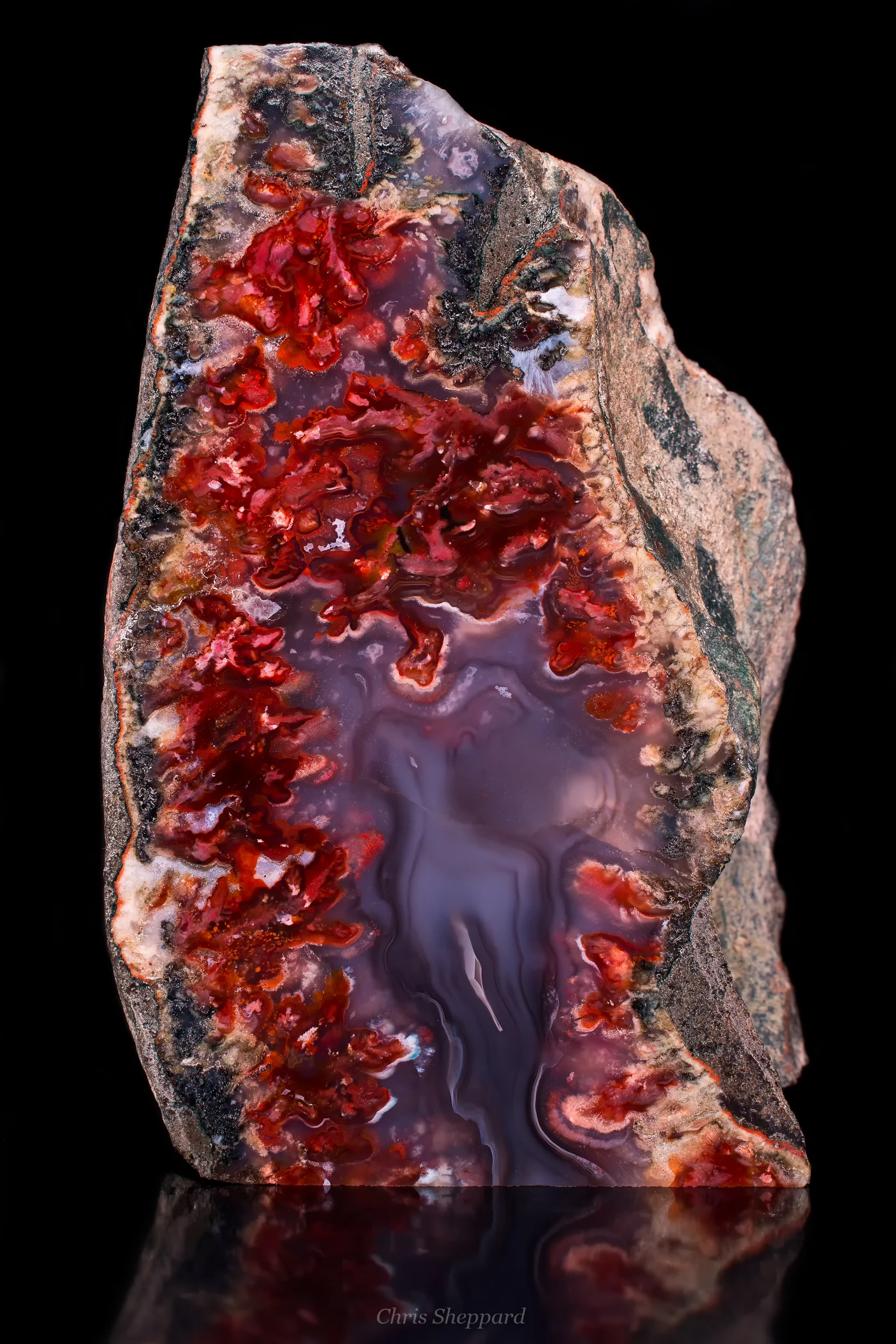 Cherry Agate, Long Beach at Cape Split