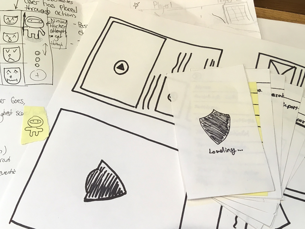 IdentityForce Mobile App Paper Prototypes