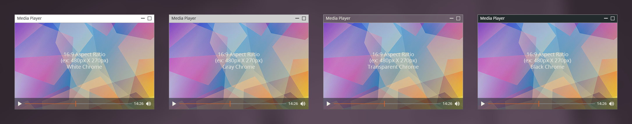 ON24 Platform 10 Media Player Widget