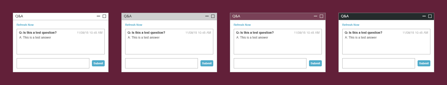 ON24 Platform 10 Q&A Widget