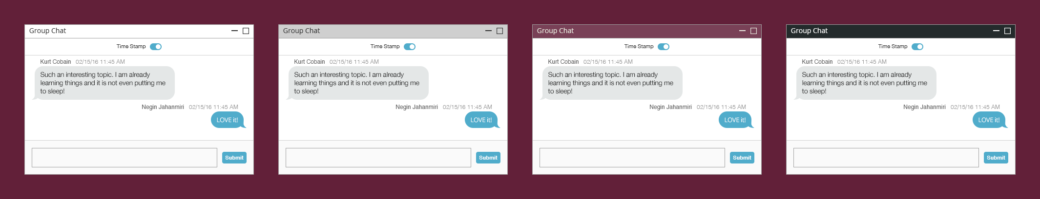 ON24 Platform 10 Group Chat Widget