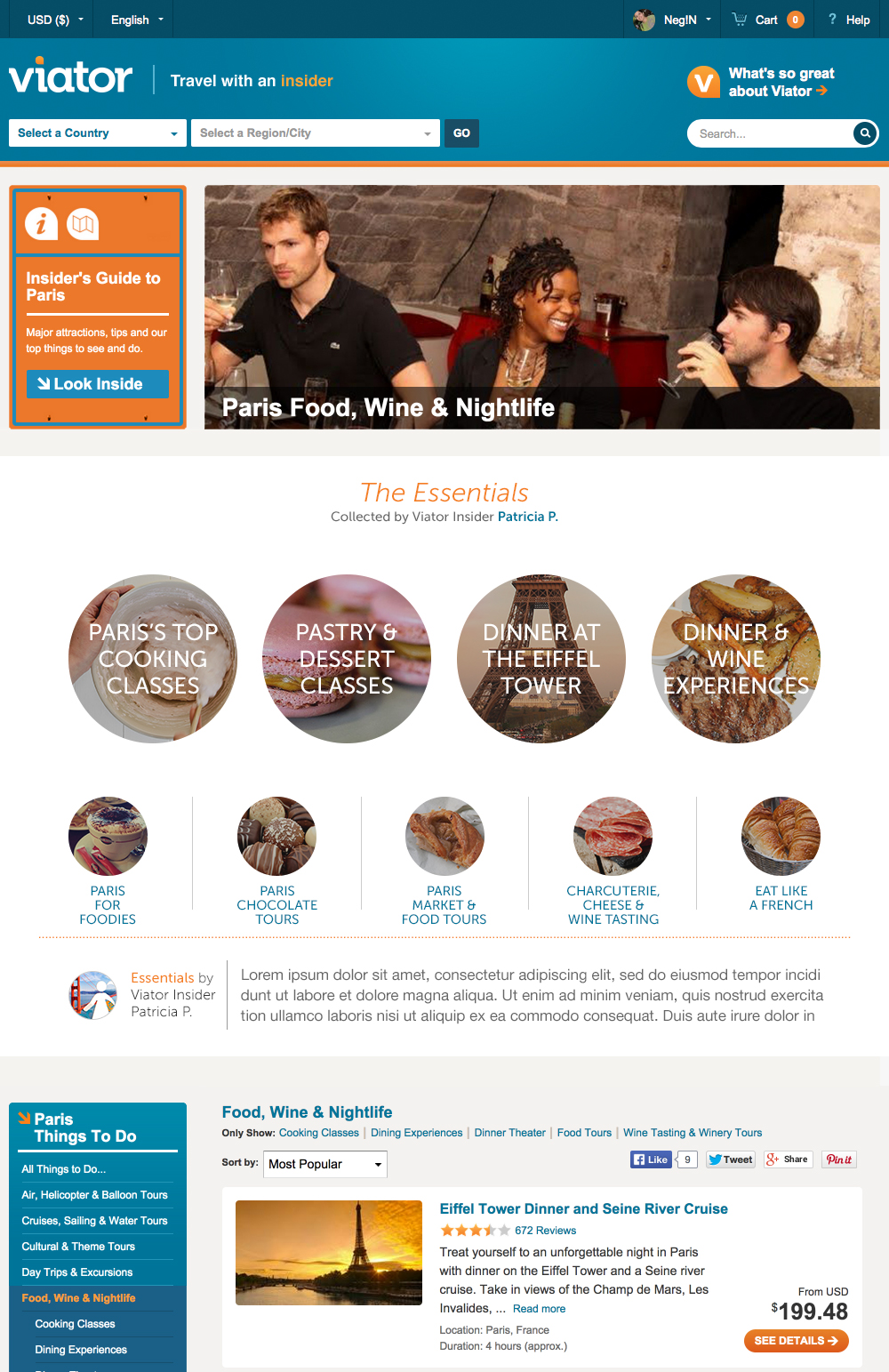 Viator's Project X Marketing Modules Nine Circles - Earlier Iteration