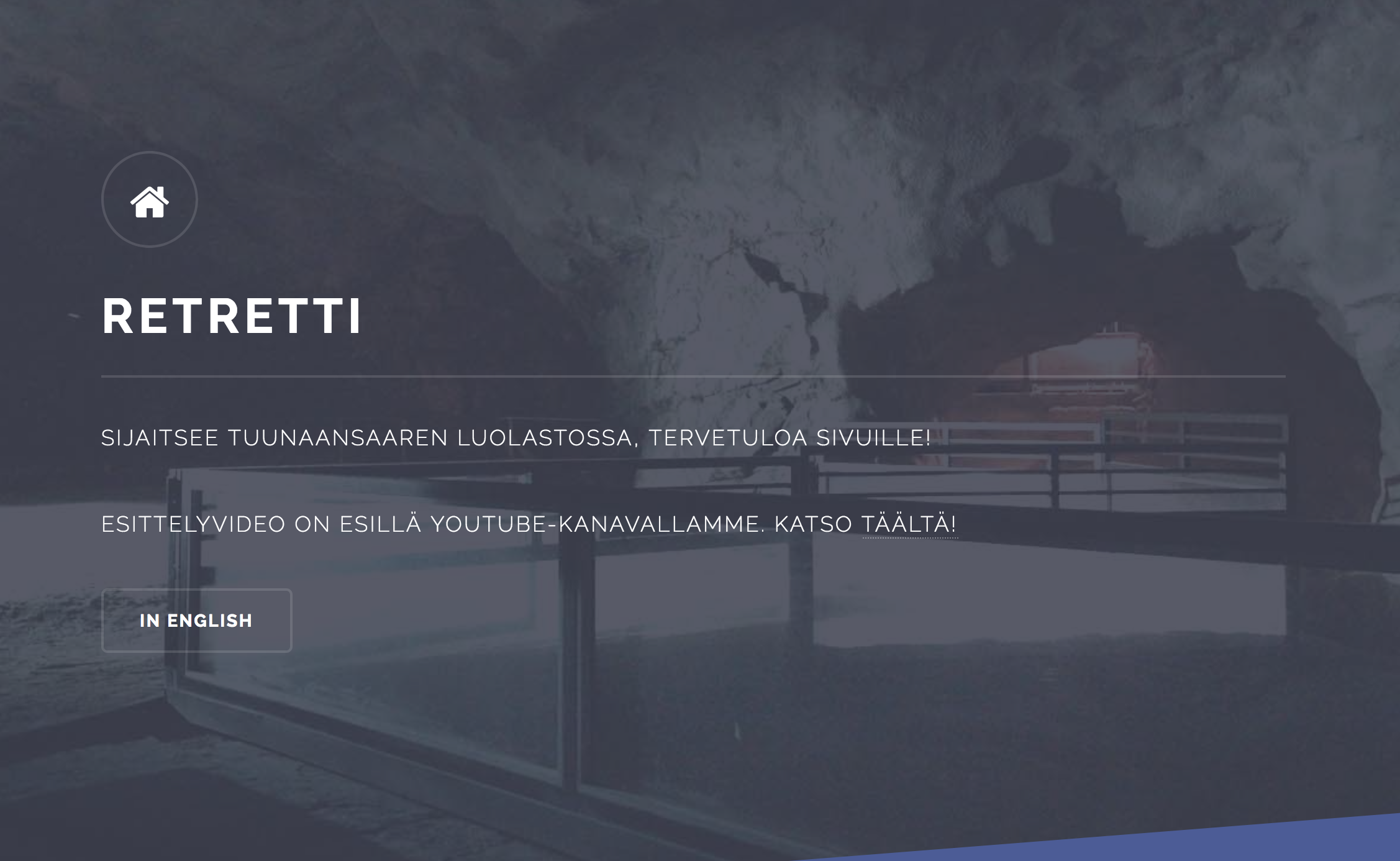 Retretti - Tuunaansaarenluolasto