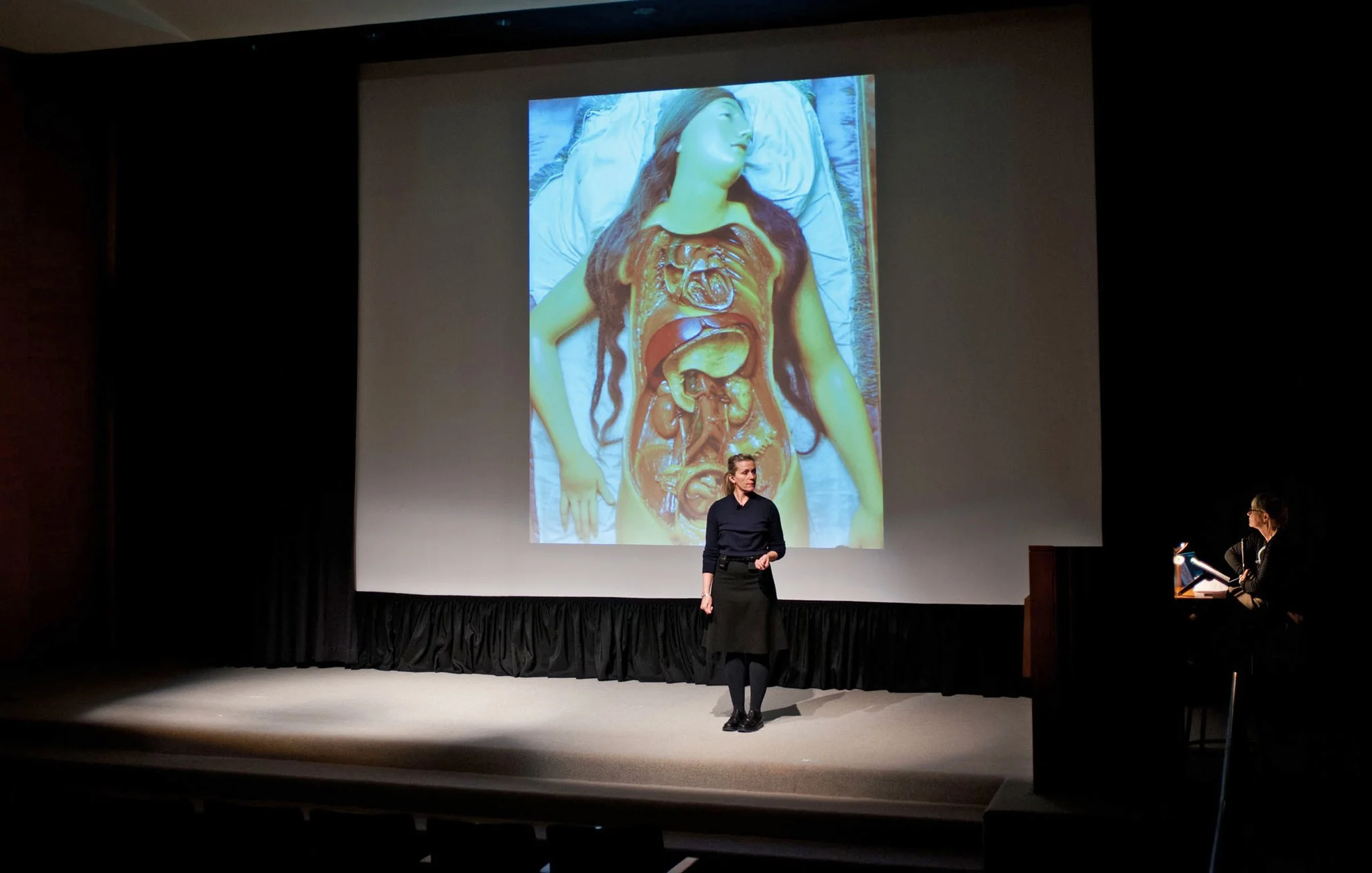 Bodycast an Artist Lecture by Suzanne Bocanegra Starring Lili Taylor