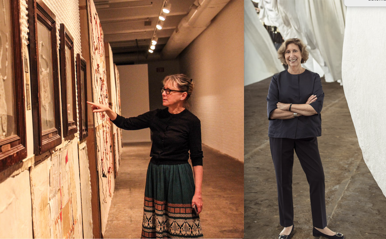 Wardrobe Test: Walkthrough with The Fabric Workshop and Museum Director Susan Talbott and Suzanne Bocanegra