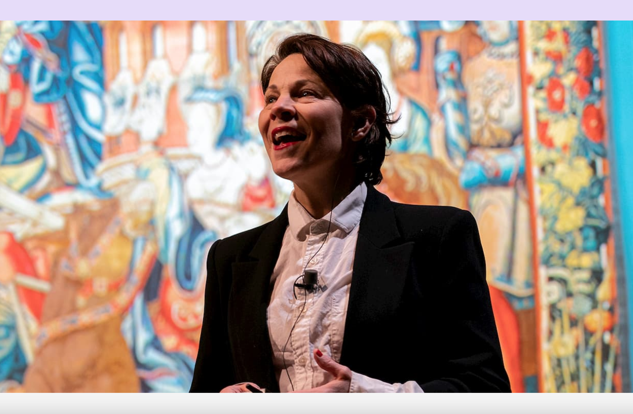 Honor, an Artist Lecture by Suzanne Bocanegra starring Lili Taylor at the Holland Festival, Amsterdam