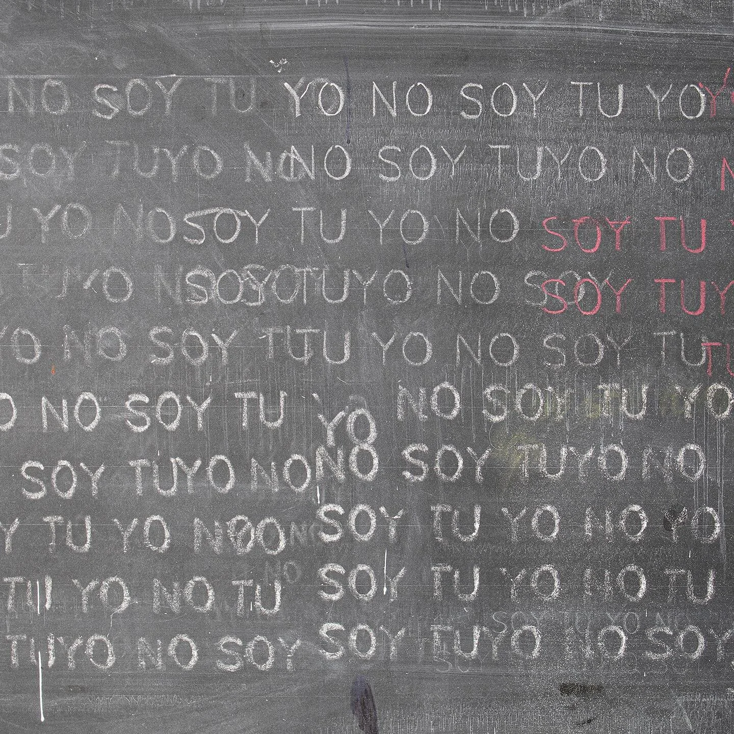 Eventbrite is up for our installation You Enter Dancing / There&rsquo;s Always Sign @ The Clemente Studio 406 | See link in bio for eventbrite timed tickets!

Chalkboard drawing YONOSOYTU