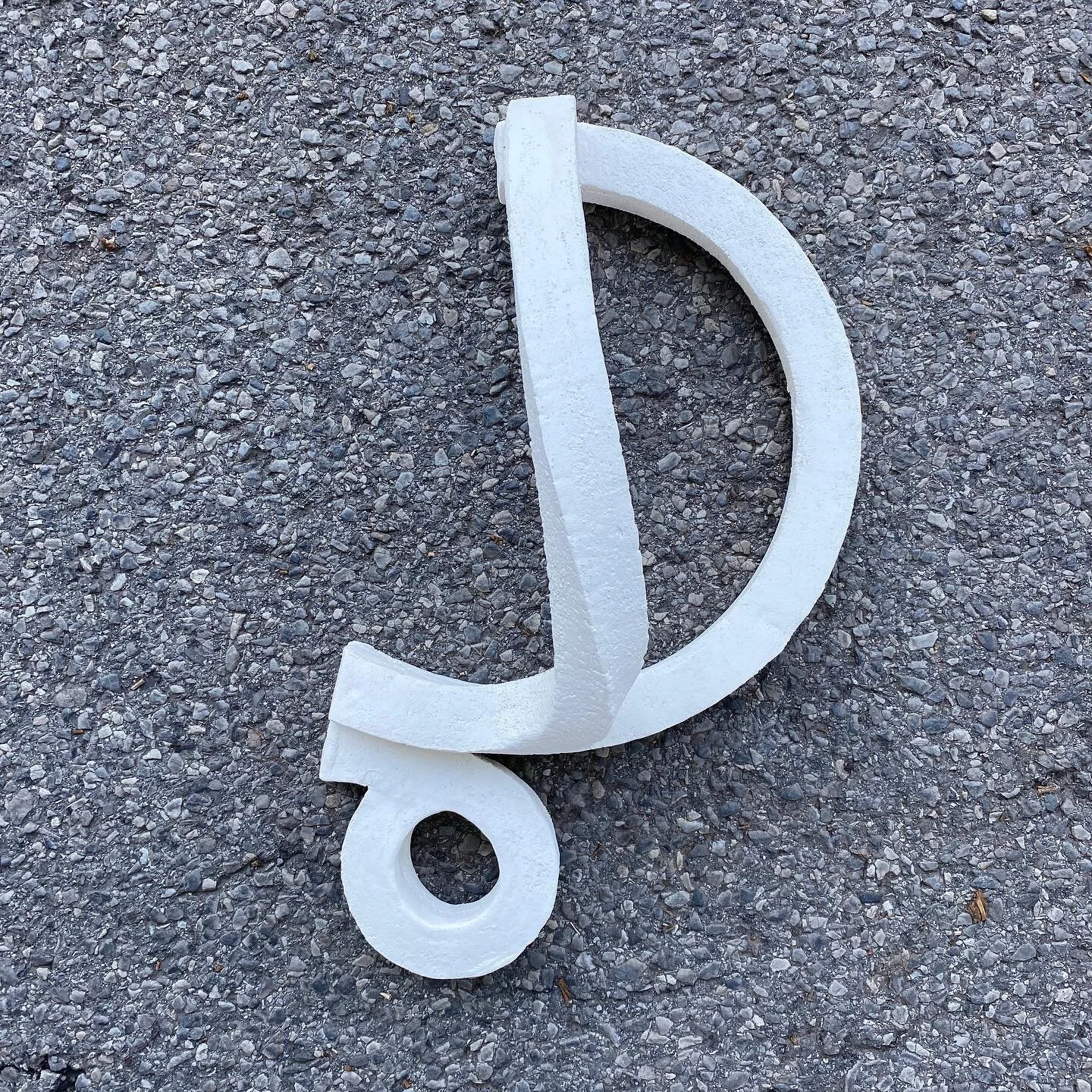 Ceramic globe stand unglazed, one of many missing worlds  in progress. 

#ceramics #globe #stands #world #unfinished