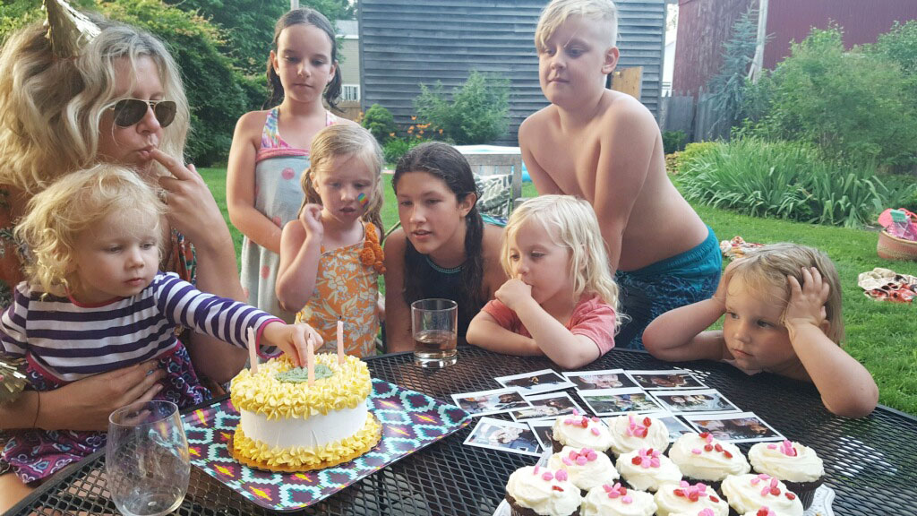 Celebrating my 40th with a bunch of munchkins!