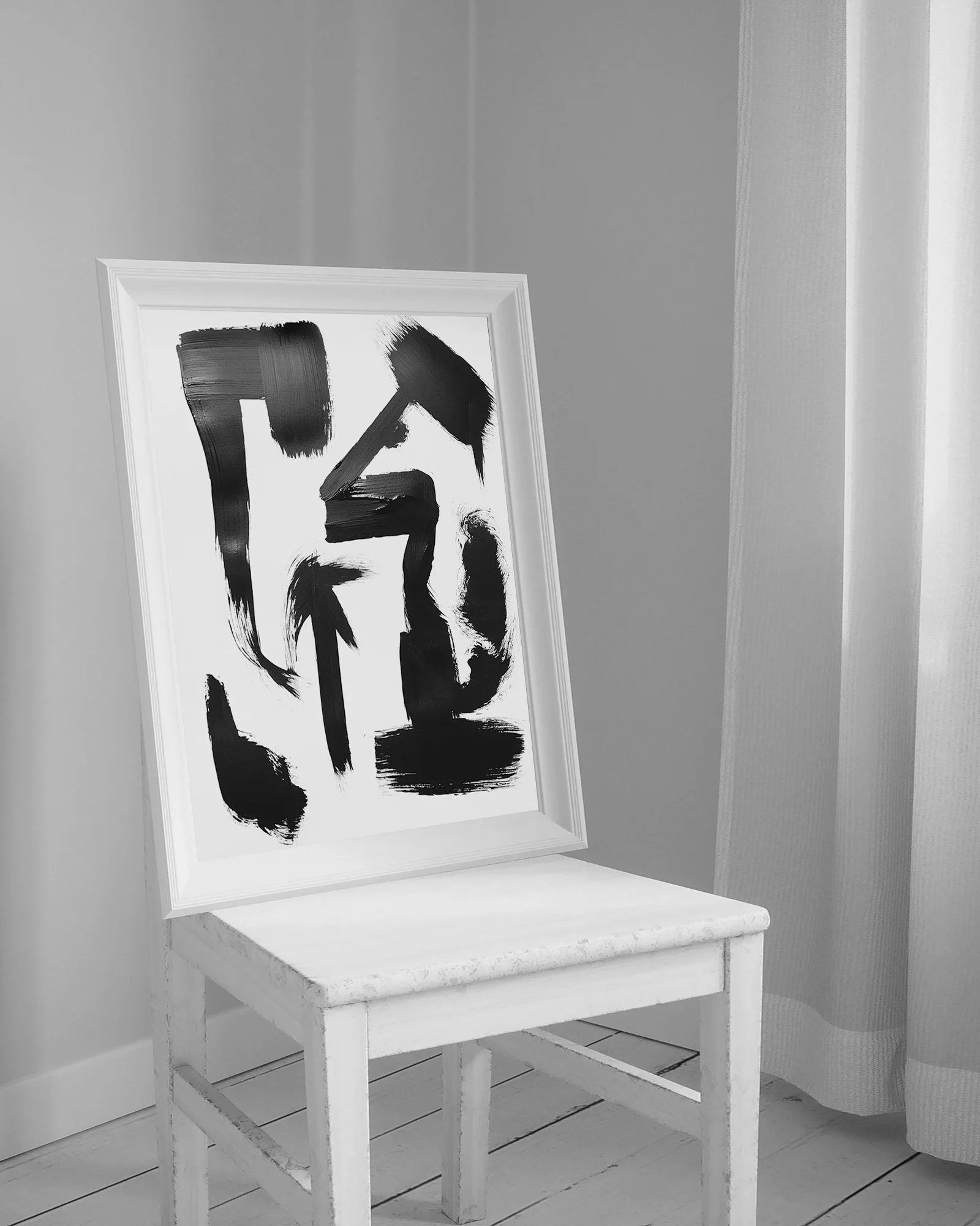 Untitled, Acrylic on Paper, 16x20", 2017