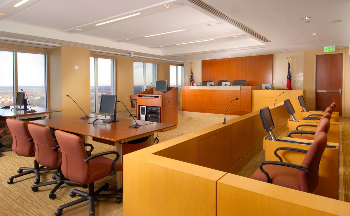2007 AGC Award Winner - Sutherland, Asbill & Brennan-Elbert Parr Tuttle Courtroom