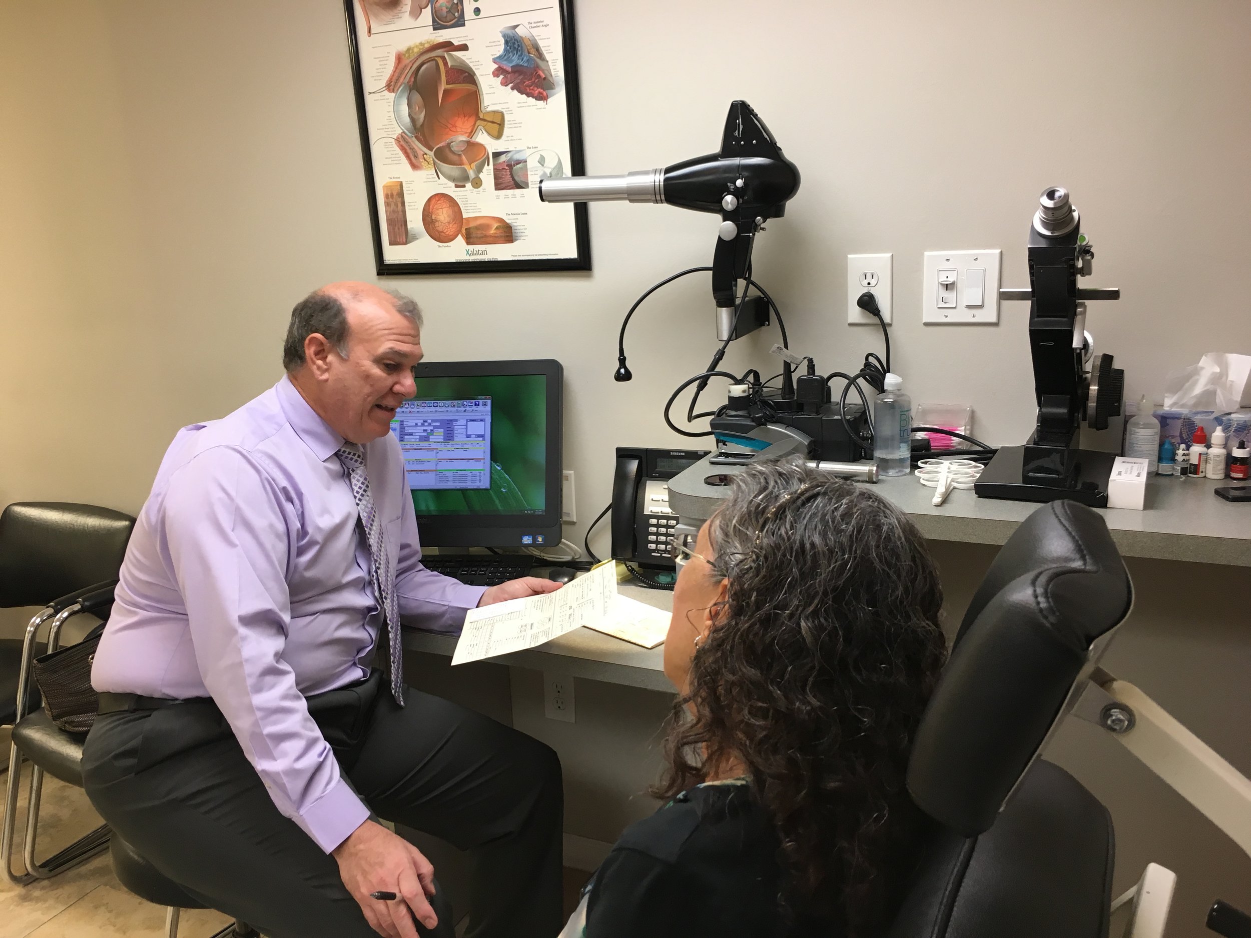  Dr. Ricardo Silva, Optometrist who's family practice is located in Miami, that specializes in Contact Lenses and glasses prescriptions.&nbsp; His specialty is with Toric, Multi-focal Lenses, and eye conditions such as Keratoconus but also provides e