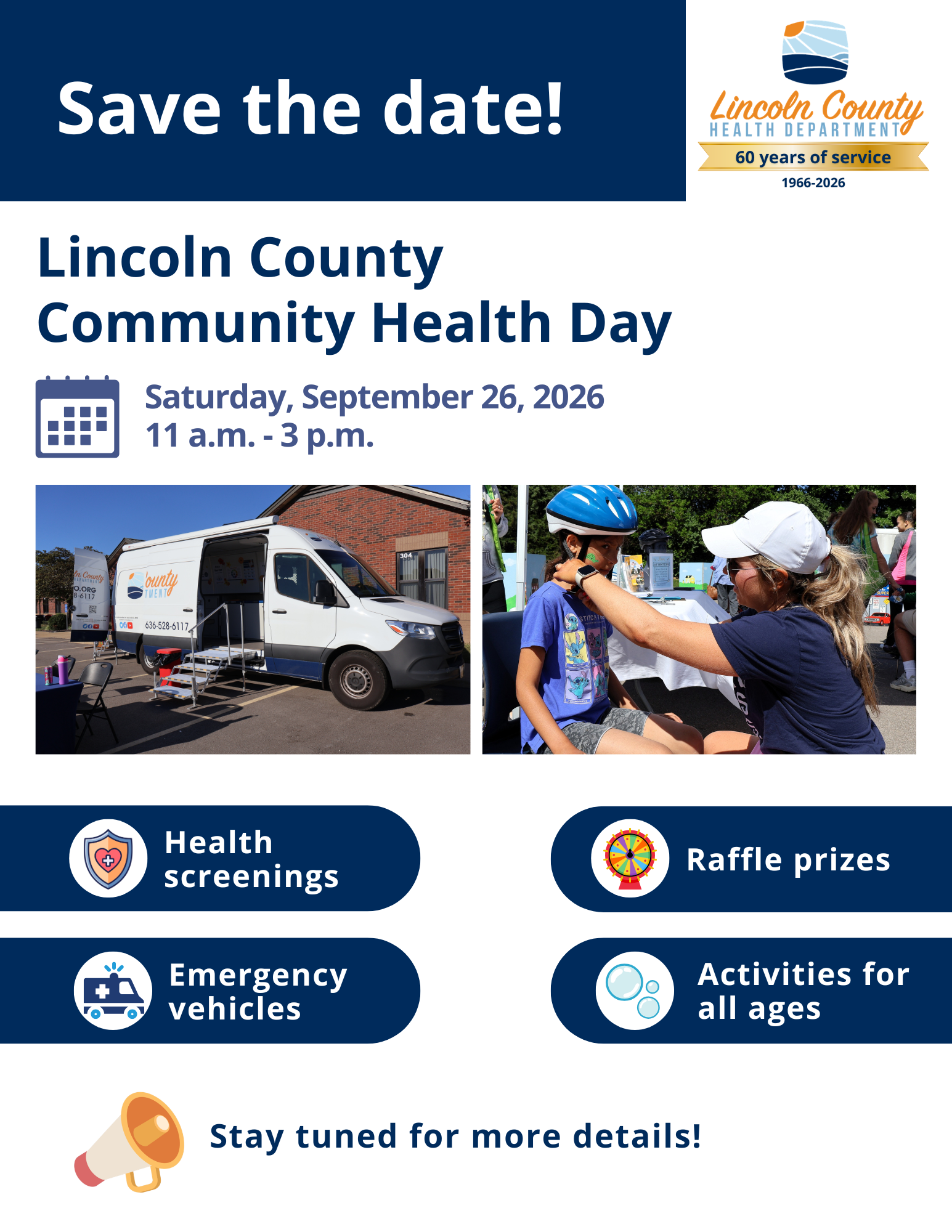 Community Health Month Community Health Day 2026 — Lincoln County Health Department