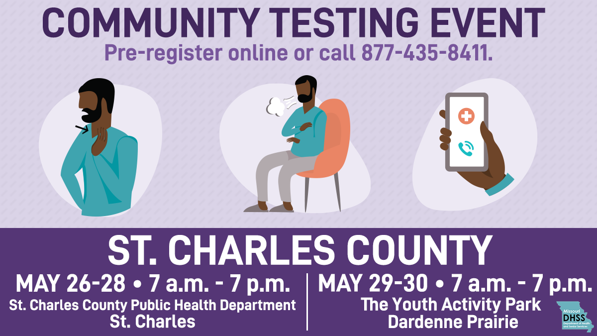 Free Community Testing for MO Residents in St. Charles County