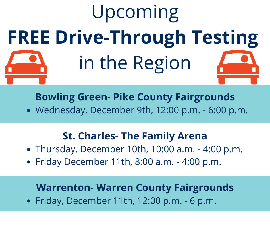 Upcoming Free COVID-19 Testing