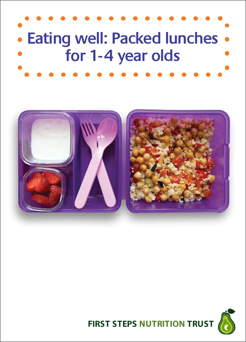 Eating well: Packed lunches for 1-4 year olds