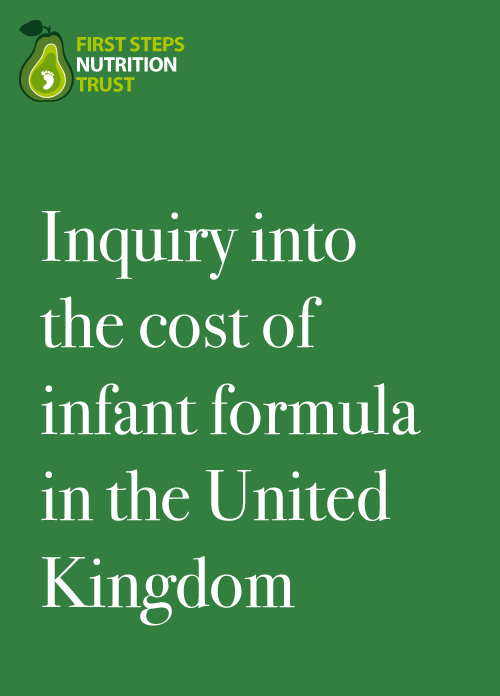 Inquiry into the cost of infant formula in the United Kingdom