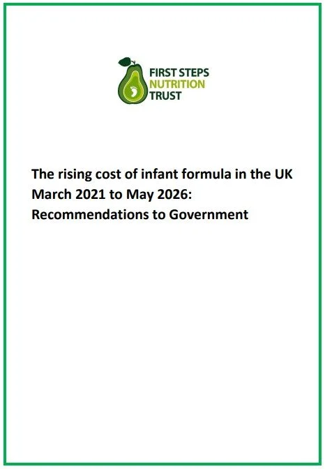 FSNT Infant formula cost trends May 2026 final
