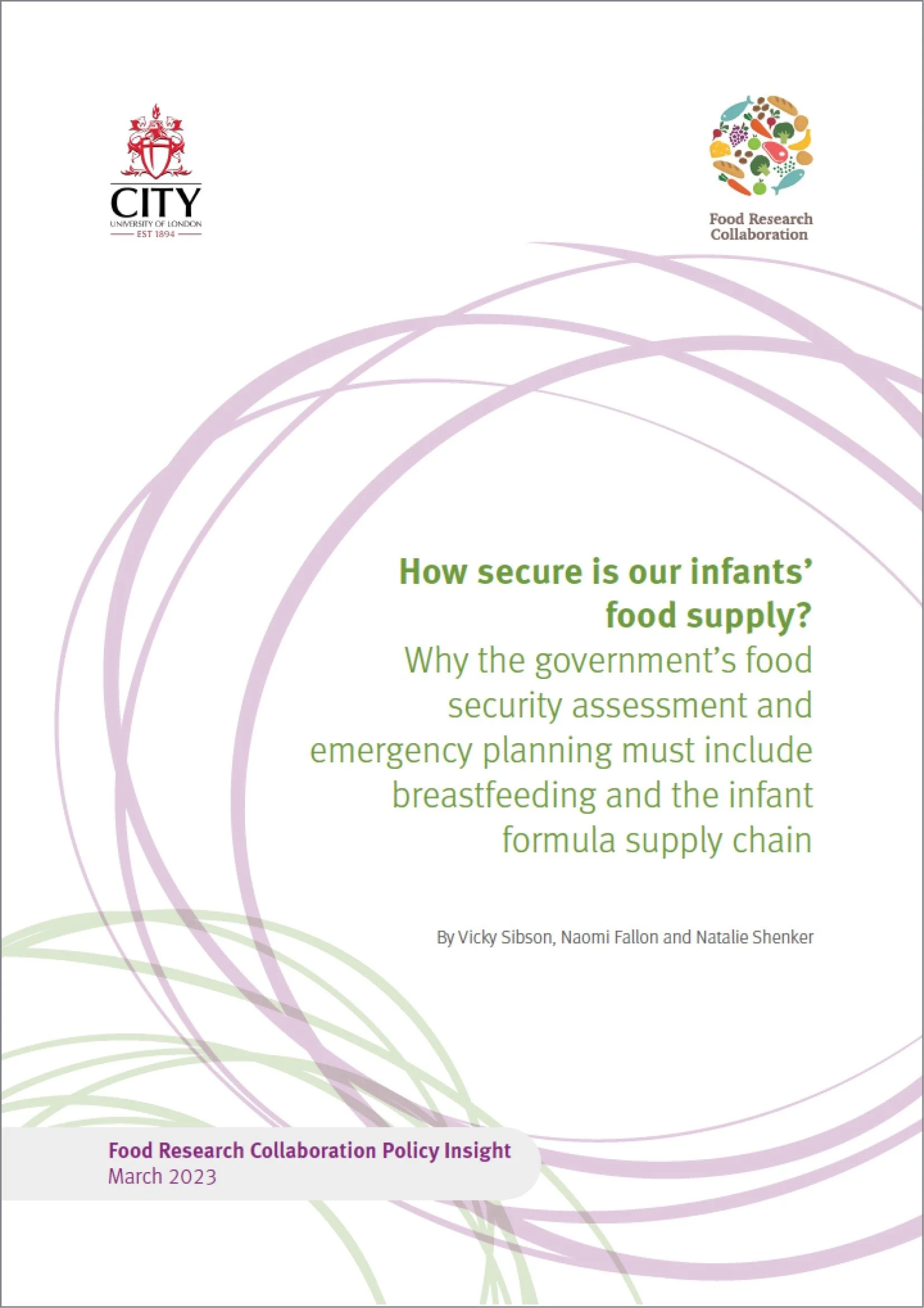 How secure is our infants food supply