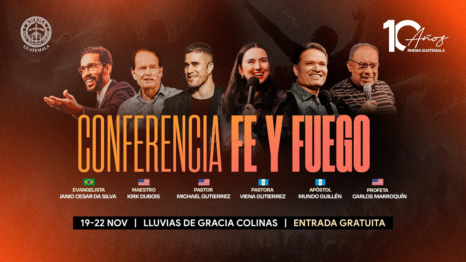 CONFERENCIA FE Y FUEGO 2026