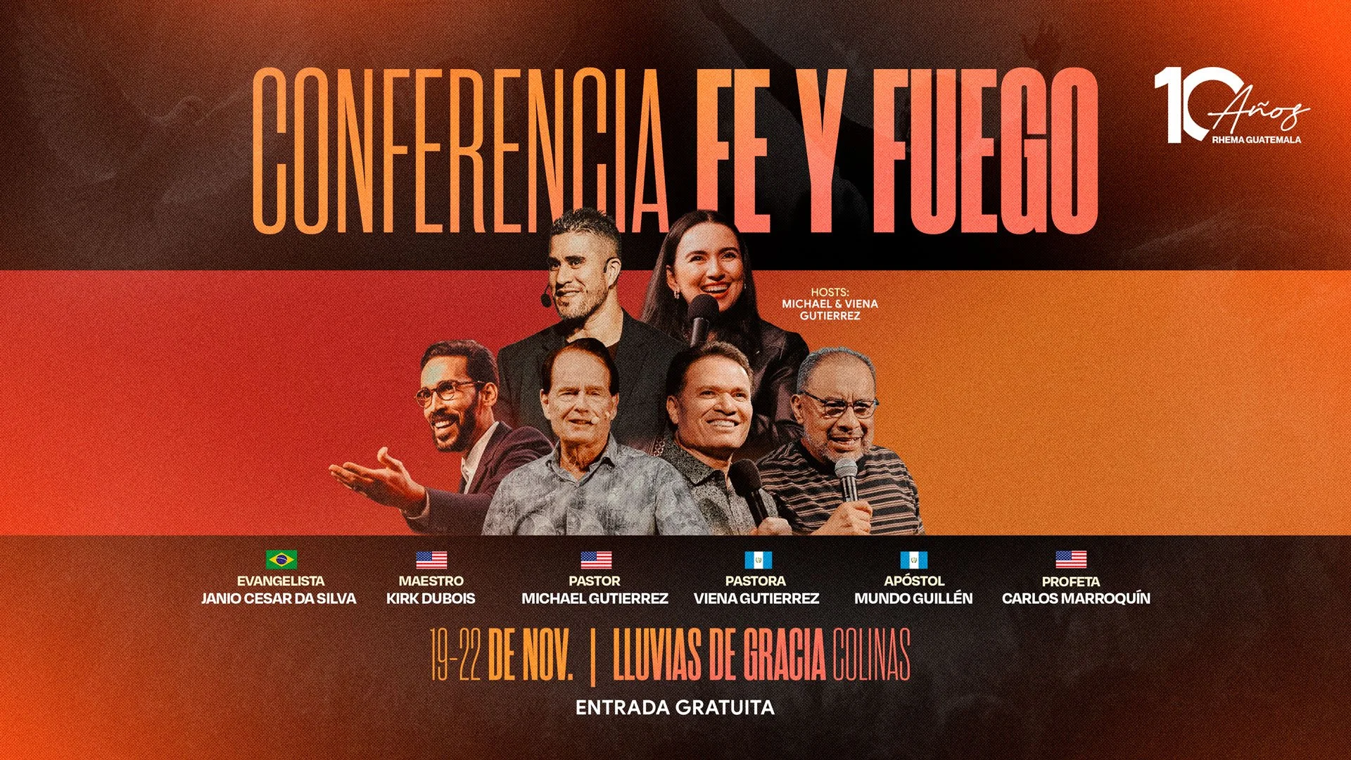 CONFERENCIA FE Y FUEGO 2026