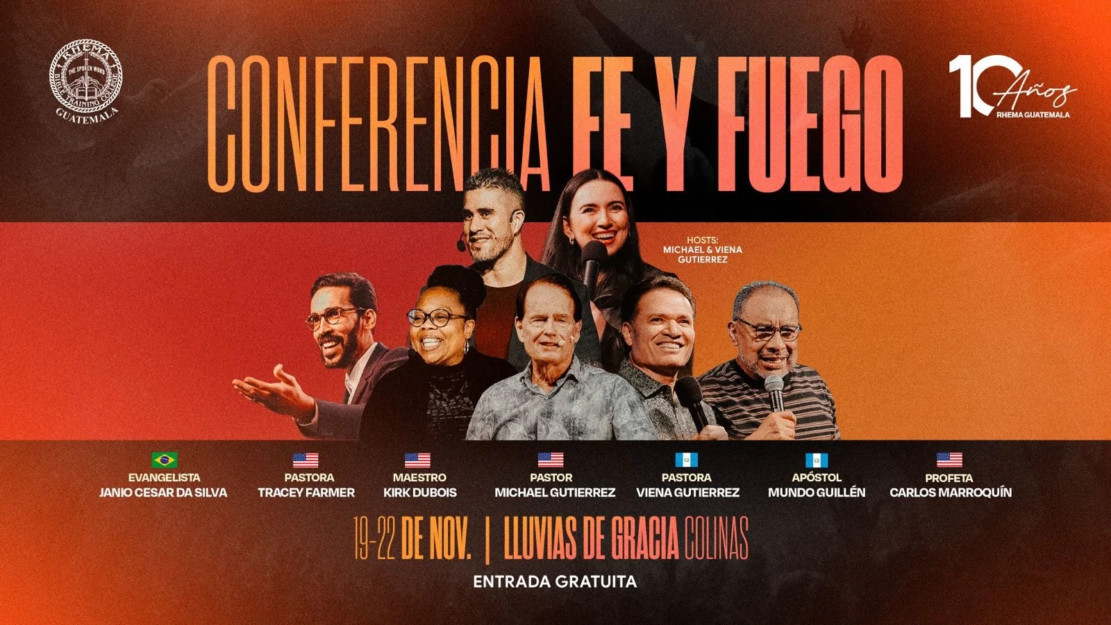 CONFERENCIA FE Y FUEGO 2026