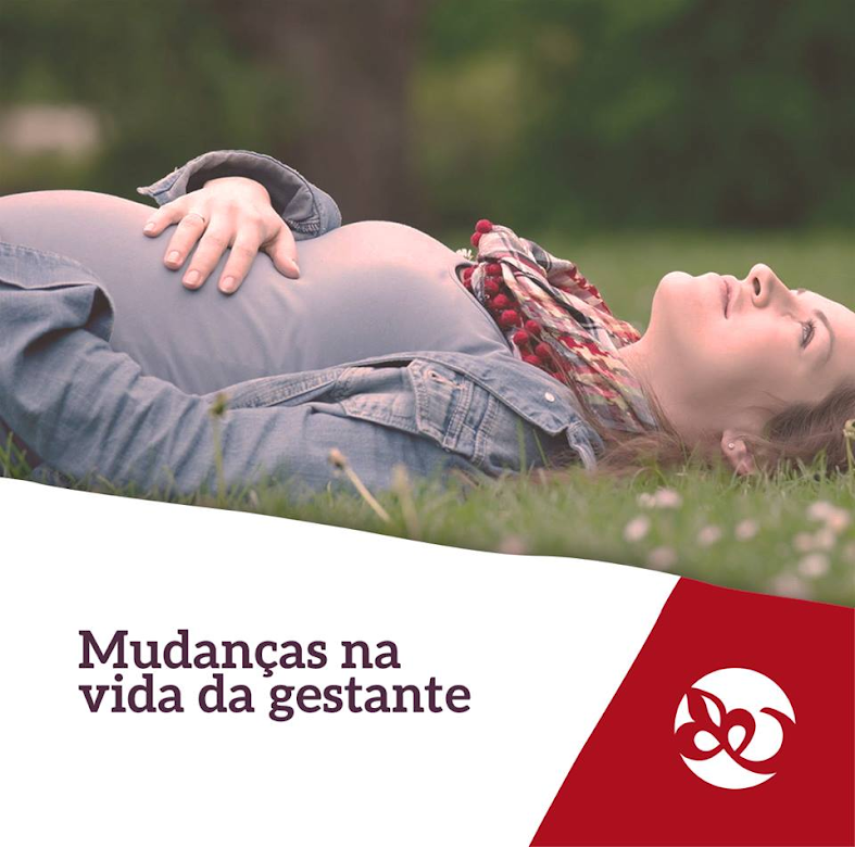 mudança na vida da gestante