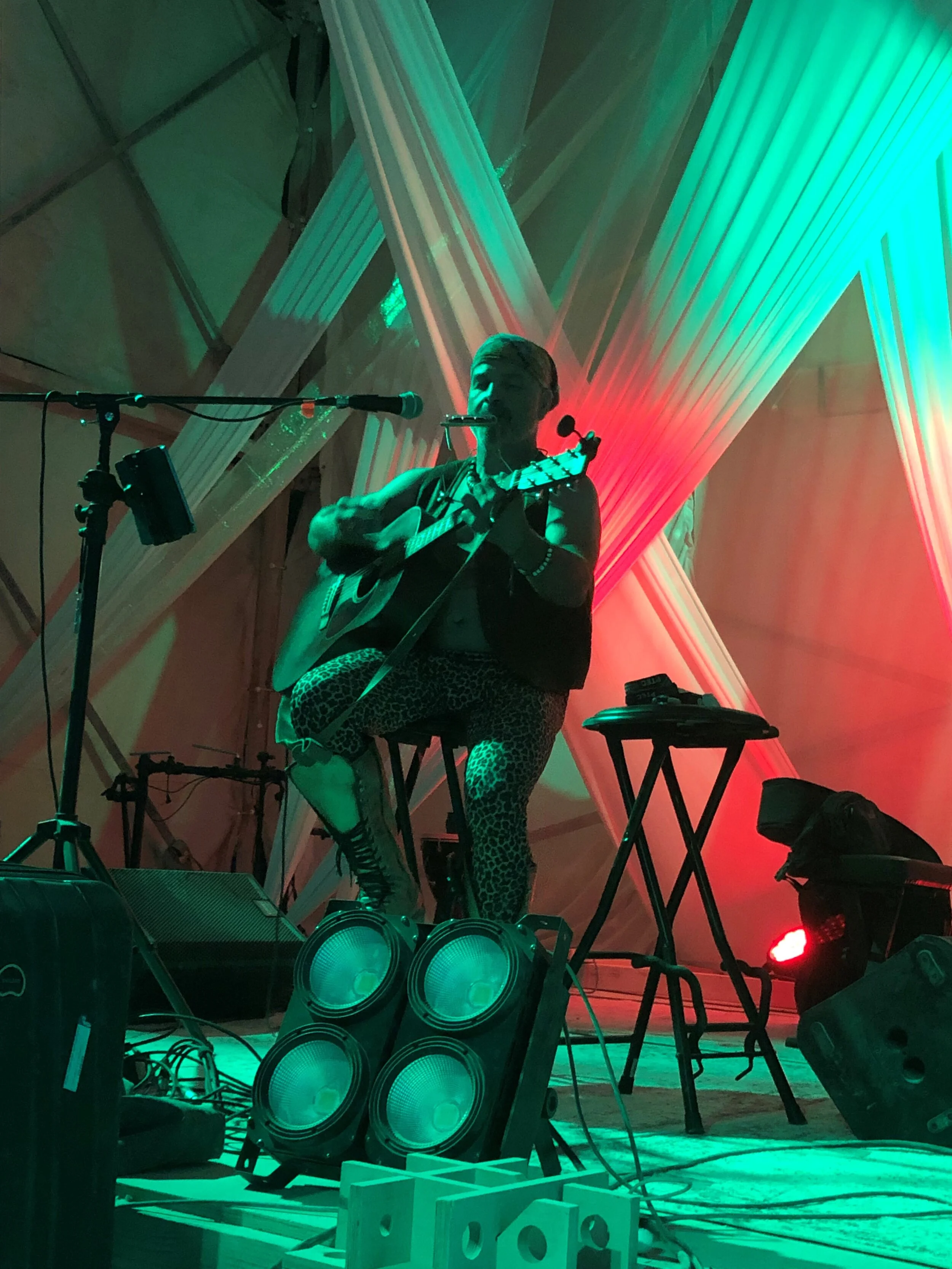 Burning Man - Hotel California Fireside Acoustic Jam @ 7/D