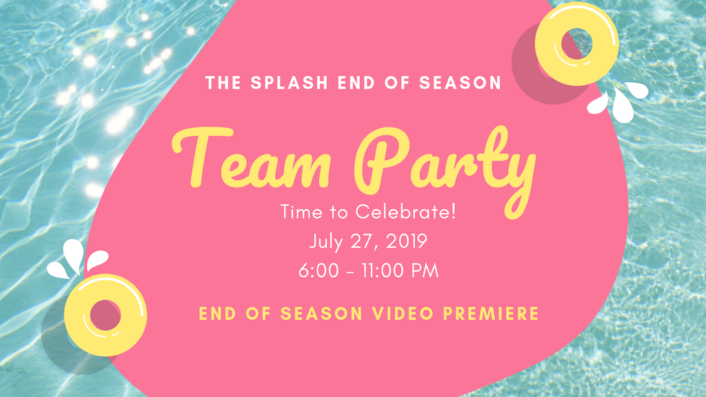 SWIM TEAM PARTY 