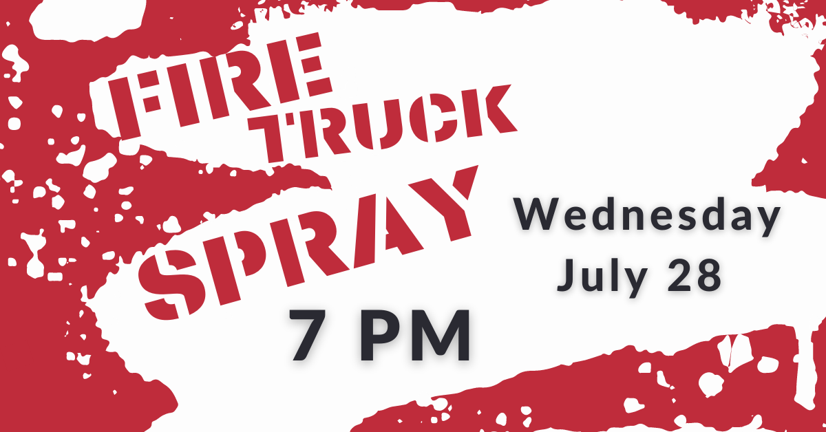 Fire Truck Spray