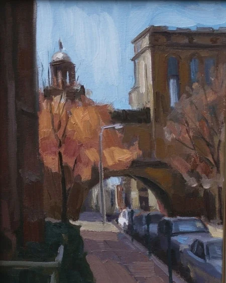 "Fall Tree, New Haven" - Frank Bruckmann