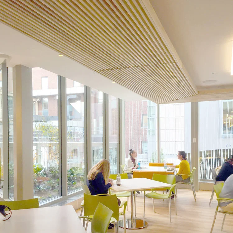Brigham & Women's Garden Cafe. Photo Courtesy Klopfer Martin Design Group