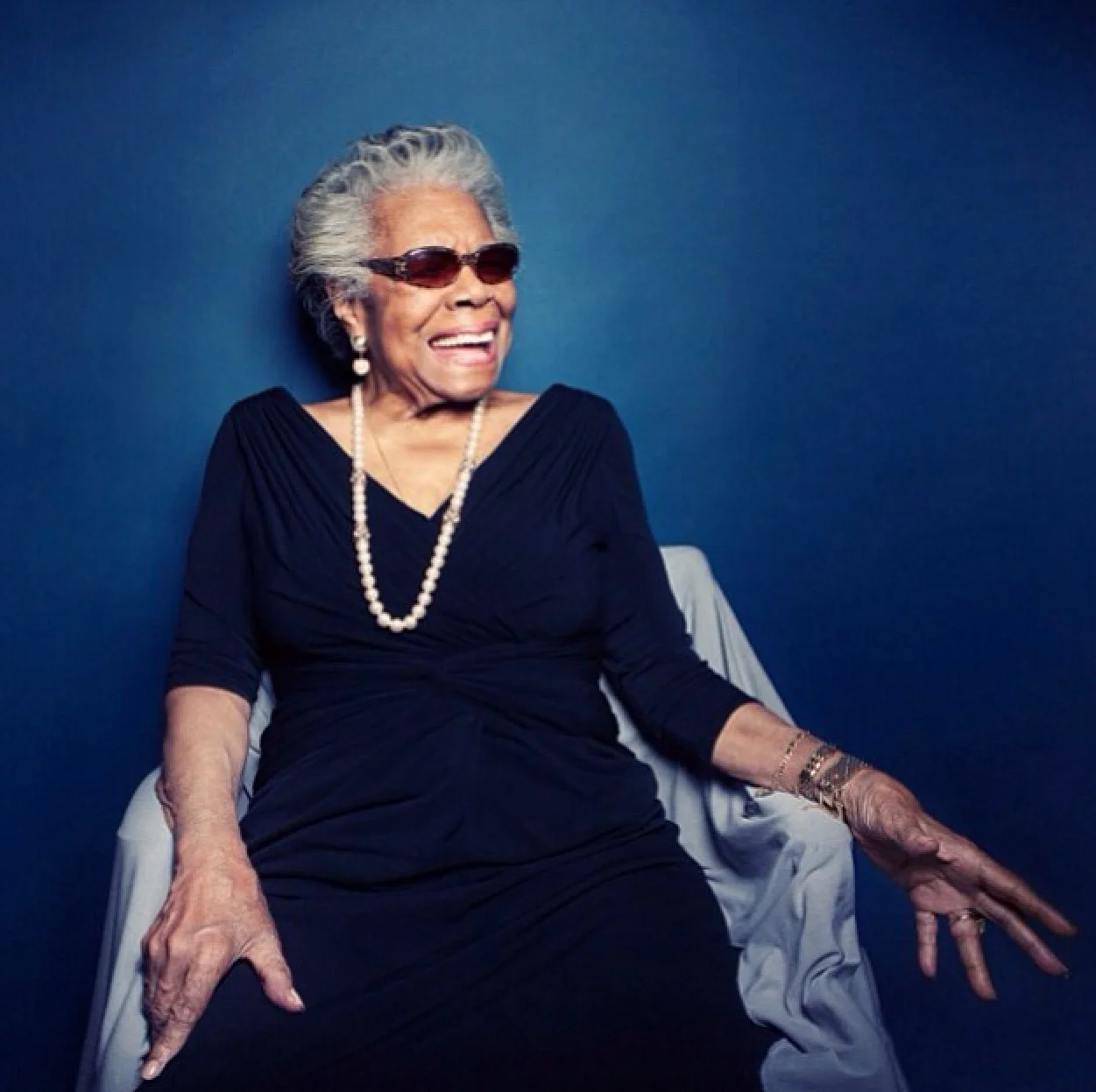 Maya Angelou. Image credit: VOGUE