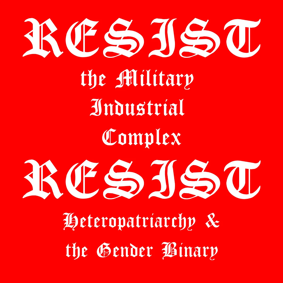 Image: R.I.S.E.: Radical Indigenous Survivance & Empowerment http://burymyart.tumblr.com/ Instagram: @riseindigenous http://heterogeneoushomosexual.tumblr.com/ Instagram: @heterogeneoushomosexual