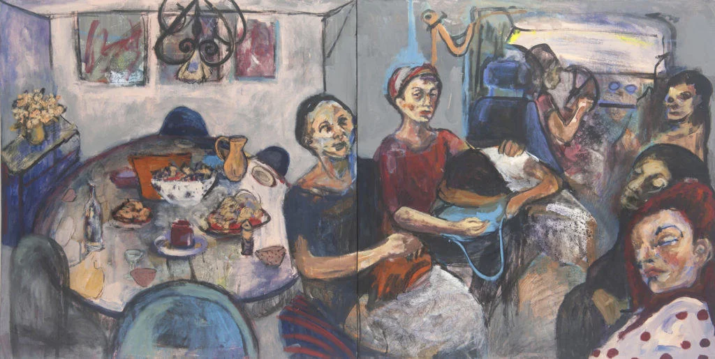 Where Does Life Take You?-90 x 90 cm “Each”-Acrylic on Canvas-Manila Sold