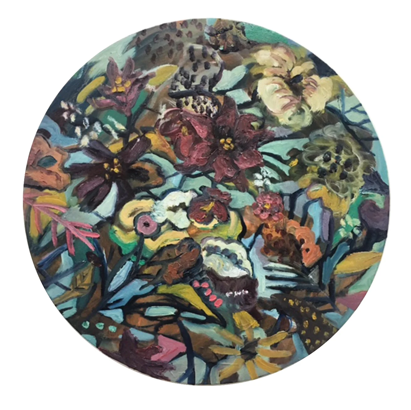 Untitled-Oil on Canvas-13 x 13 cm-Dubai 