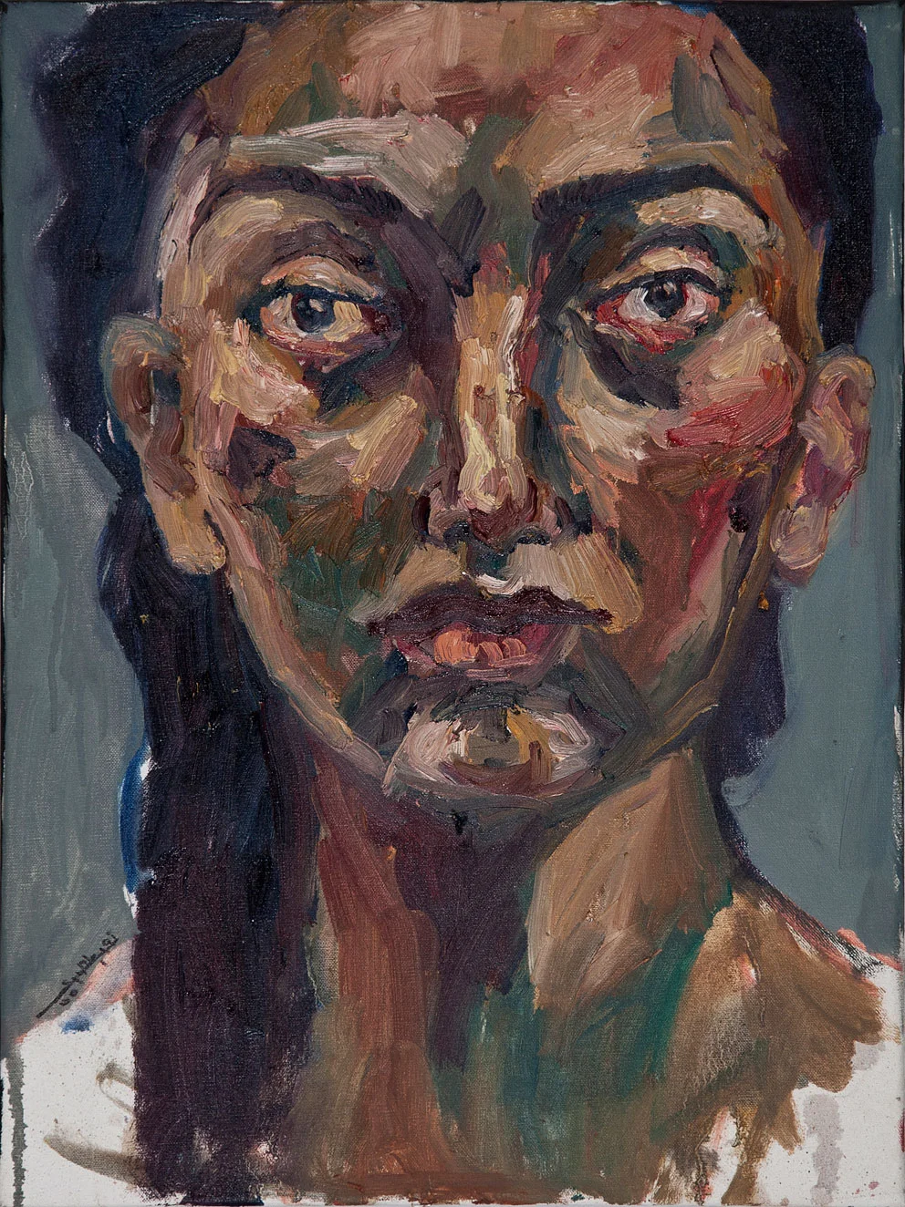 ‘Untitled’-60 x 45 cm.-Oil on Canvas-Dubai-2015