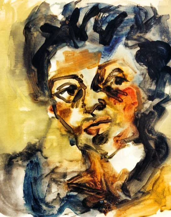 Self Portrait-A3 Size-Acrylic on paper-2014-Dubai