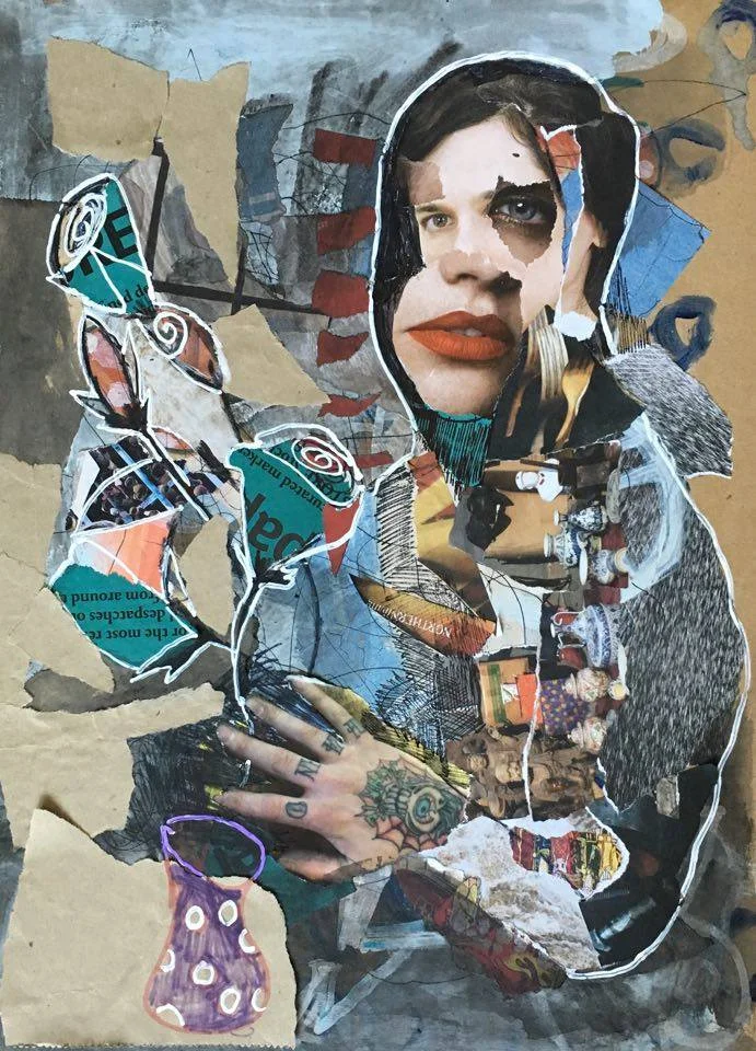 Untitled-Mixed media on paper-A3 size-2016-Manila