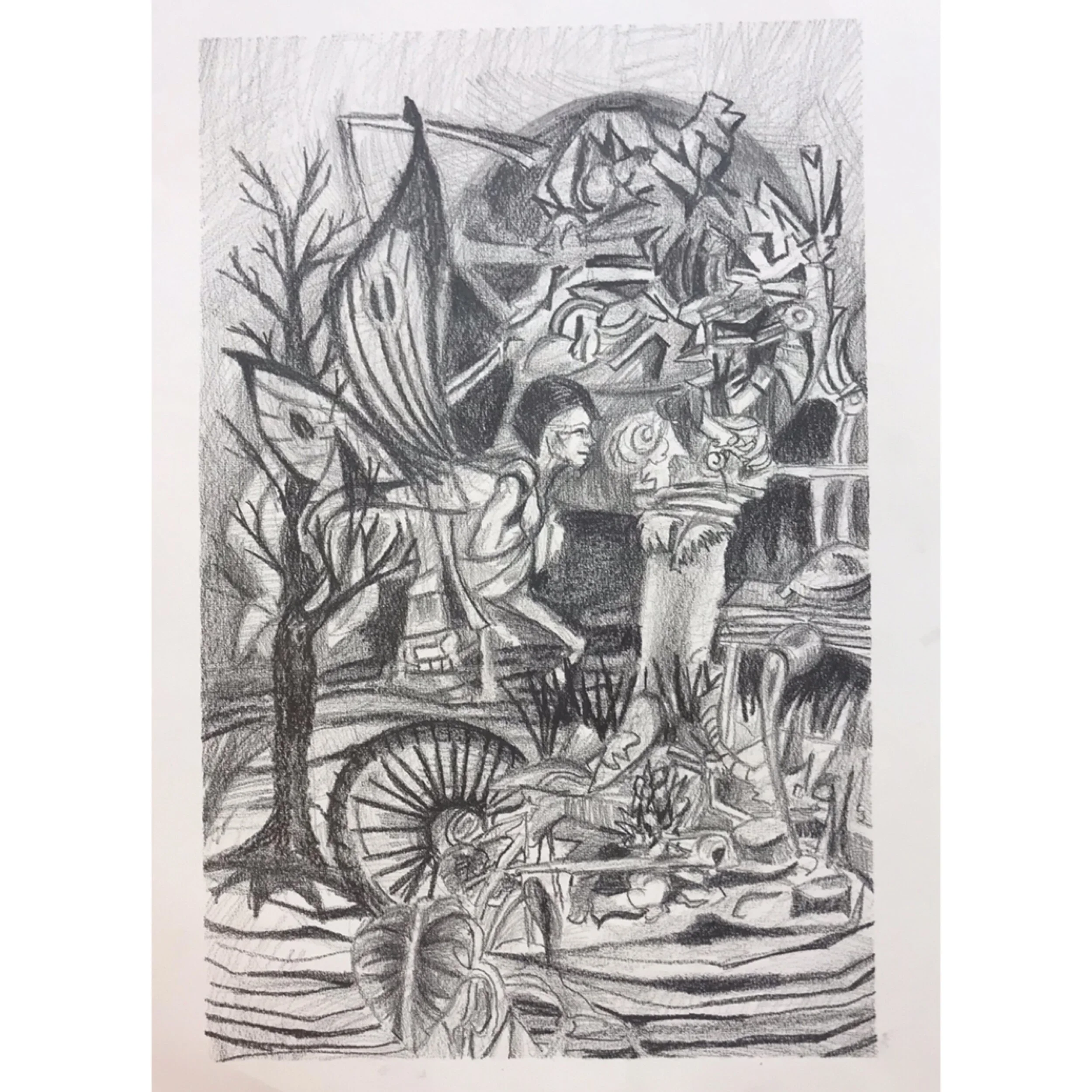  imagination is my wings-A2 size-2019-Dubai 